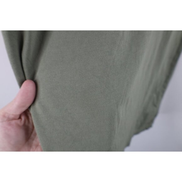 Everlane Mens Size Large Faded Blank Cotton Short Sleeve T-Shirt Green USA - Picture 9 of 13